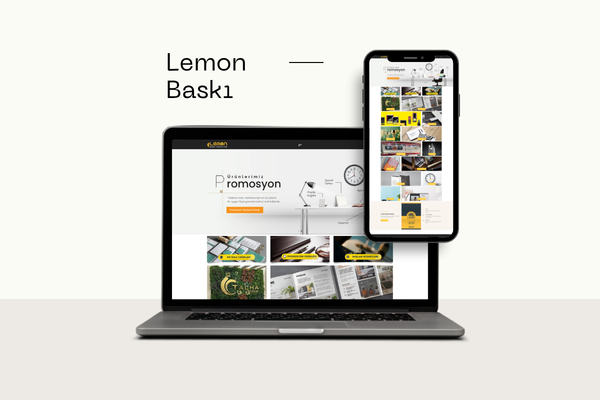 Lemon Baskı – Web Tasarım & Özel Yazılım Entegrasyonu