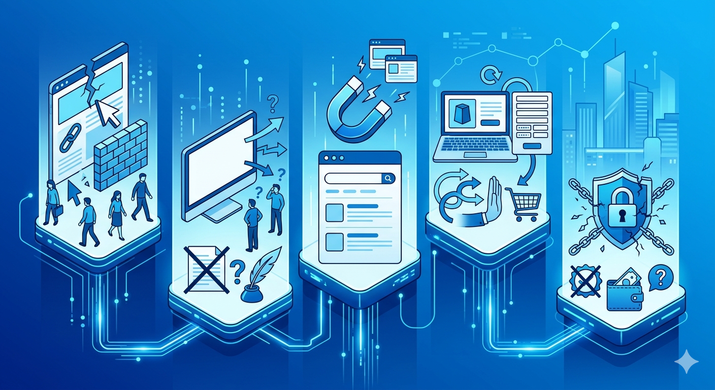 Web Sitesi Neden Satış Getirmez? (En Kritik 5 Sebep)