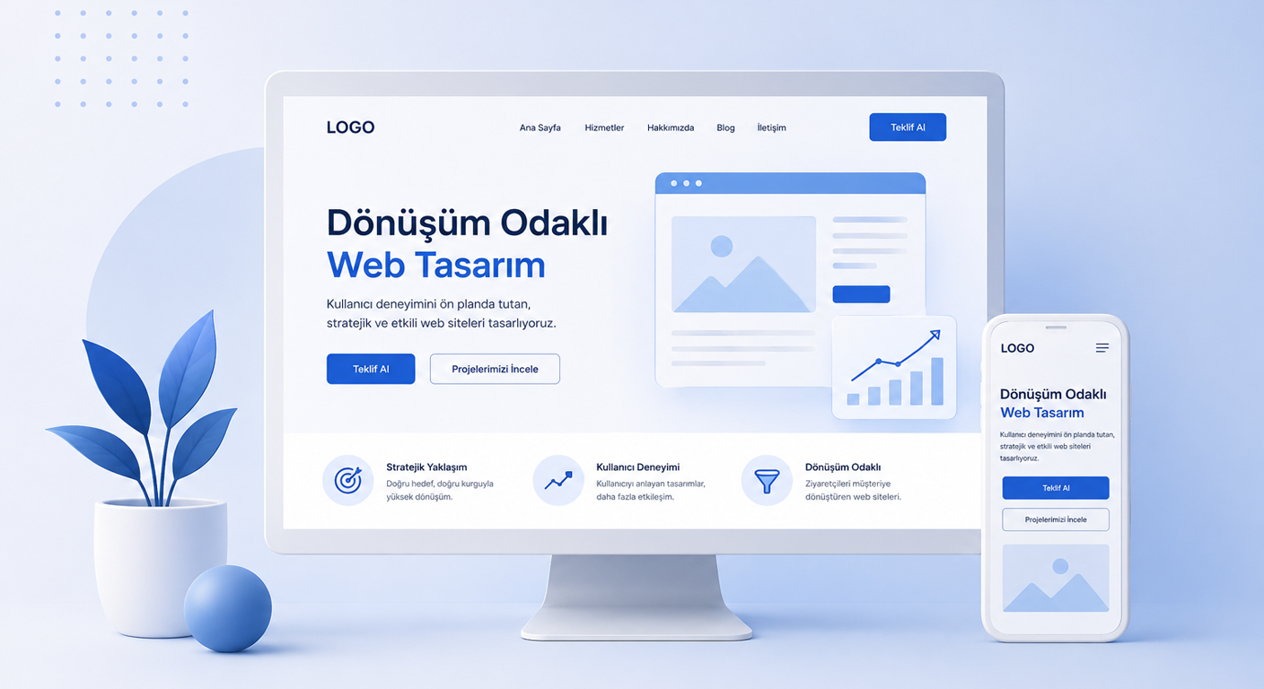 Dönüşüm Odaklı Web Sitesi Nasıl Tasarlanır?